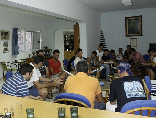 Στιγμιότυπο από την πρώτη συγκέντρωση της ομάδας μας