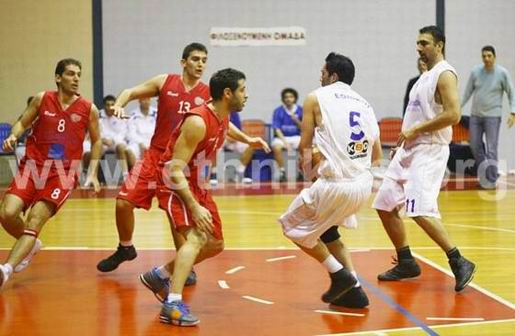 Φάση από τον αγώνα της ομάδας μας με τον Πρωτέα στη Βούλα