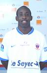 Ο Bourama Ouattara με τη φανέλα της Chateauroux