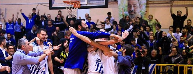 Φάση από τον αγώνα με τον Φάρο
