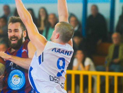 Φάση από τον αγώνα με τον Φάρο