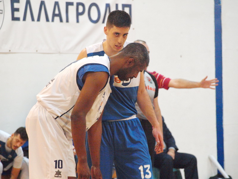 Φάση από τον αγώνα με τον Ερμή Αγιάς